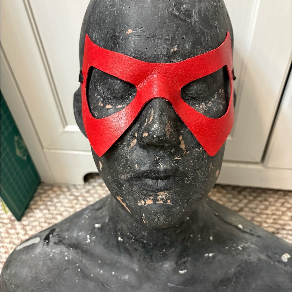 Red Superhero Mask
